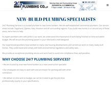 Tablet Screenshot of katy-plumber.com